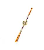 Multicolor Jewellery Designer Fancy Stylish Beautiful Rakhi For Brother