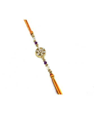 Multicolor Jewellery Designer Fancy Stylish Beautiful Rakhi For Brother 2
