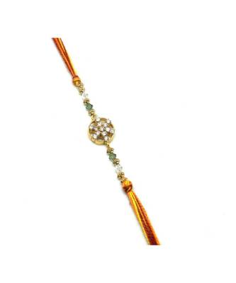Multicolor Jewellery Designer Fancy Stylish Beautiful Rakhi For Brother 2