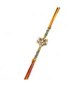 Multicolor Jewellery Designer Fancy Stylish Beautiful Rakhi For Brother
