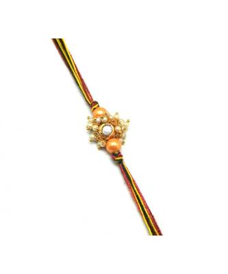 Multicolor Jewellery Designer Fancy Stylish Beautiful Rakhi For Brother 2