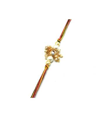 Multicolor Jewellery Designer Fancy Stylish Beautiful Rakhi For Brother 1