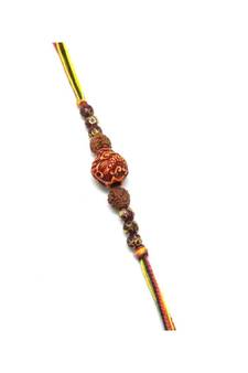 Multicolor Jewellery Designer Fancy Stylish Beautiful Rakhi For Brother