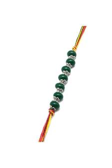 Multicolor Jewellery Designer Fancy Stylish Beautiful Rakhi For Brother