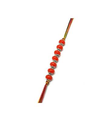 Multicolor Jewellery Designer Fancy Stylish Beautiful Rakhi For Brother 1