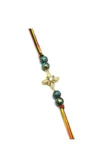 Multicolor Jewellery Designer Fancy Stylish Beautiful Rakhi For Brother