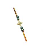 Multicolor Jewellery Designer Fancy Stylish Beautiful Rakhi For Brother