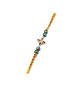 Multicolor Jewellery Designer Fancy Stylish Beautiful Rakhi For Brother