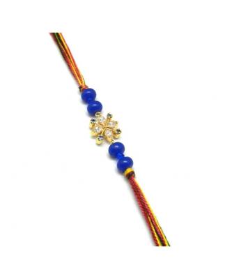 Multicolor Jewellery Designer Fancy Stylish Beautiful Rakhi For Brother 2