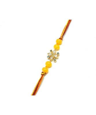 Multicolor Jewellery Designer Fancy Stylish Beautiful Rakhi For Brother 1