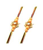 Multicolor Jewellery Designer Fancy Stylish Beautiful Combo (Set Of 2) Rakhi For Brother