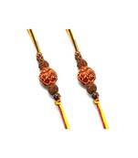 Multicolor Jewellery Designer Fancy Stylish Beautiful Combo (Set Of 2) Rakhi For Brother