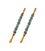 Multicolor Jewellery Designer Fancy Stylish Beautiful Combo (Set Of 2) Rakhi For Brother