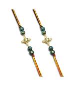Multicolor Jewellery Designer Fancy Stylish Beautiful Combo (Set Of 2) Rakhi For Brother