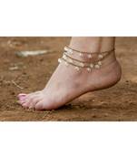 Gold anklets