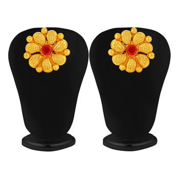 Yellow diamond studs 2