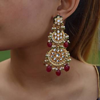 Red onyx nose-ring 1