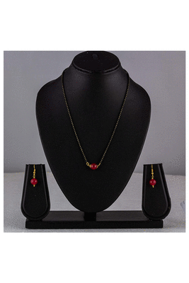 Yellow onyx mangalsutra 2