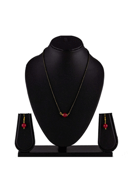 Yellow onyx mangalsutra 2