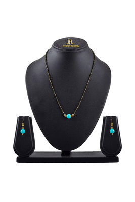 Yellow onyx mangalsutra 2