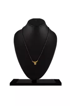 Yellow diamond mangalsutra
