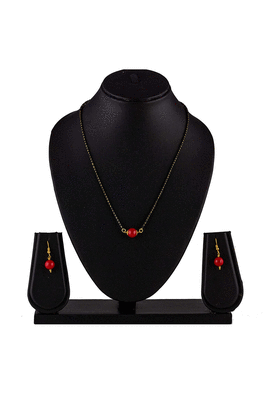 Yellow onyx mangalsutra 2