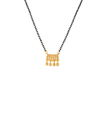 Yellow diamond mangalsutra