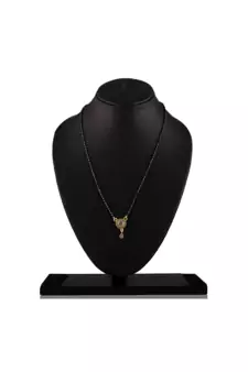 Yellow diamond mangalsutra