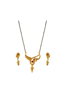 Yellow mangalsutra