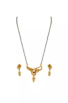Yellow mangalsutra