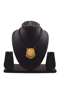 Yellow pearl mangalsutra 2