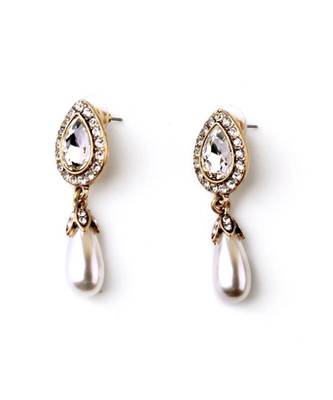 Jorality Pearl Statement Earrings 1
