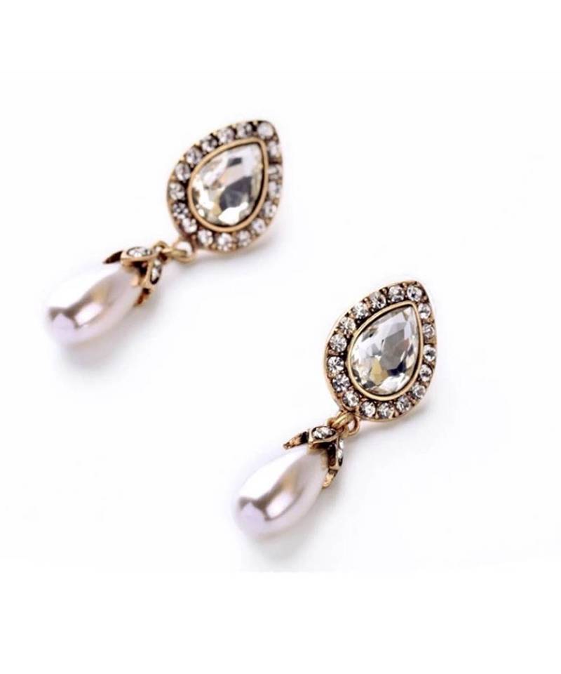 Jorality Pearl Statement Earrings
