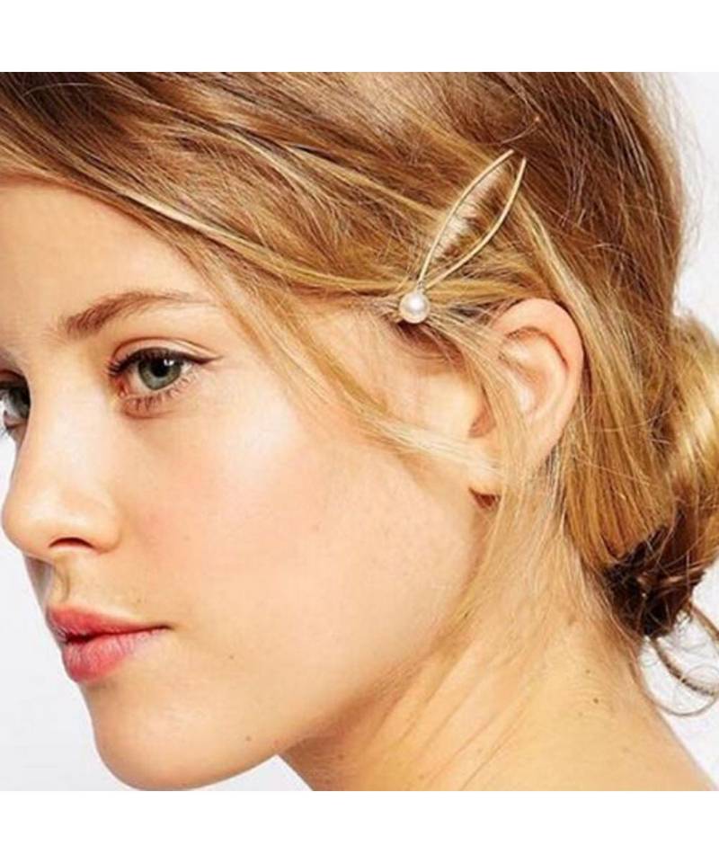 Stylish Pearl Hairpin