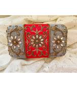 multicolor Designer  Box Clutch