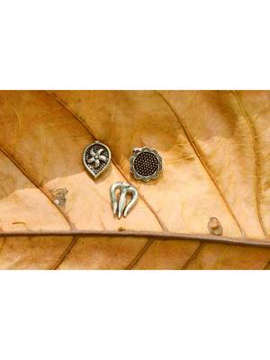 Silver nose-ring 1
