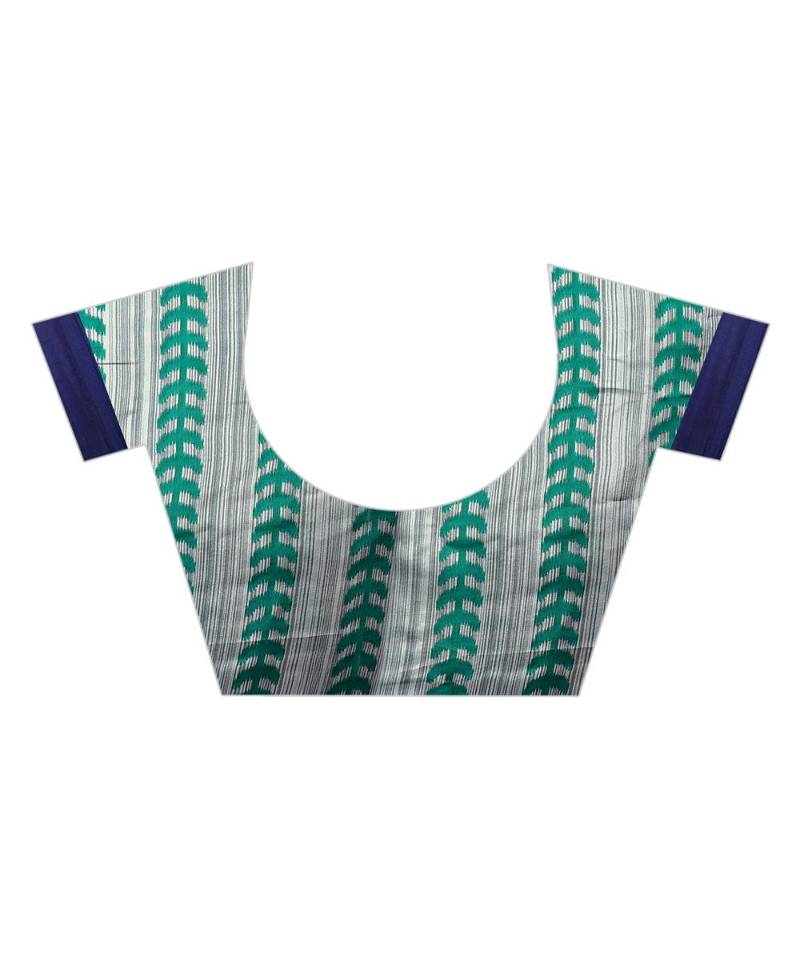 multicolor Printed Art Silk saree with blouse