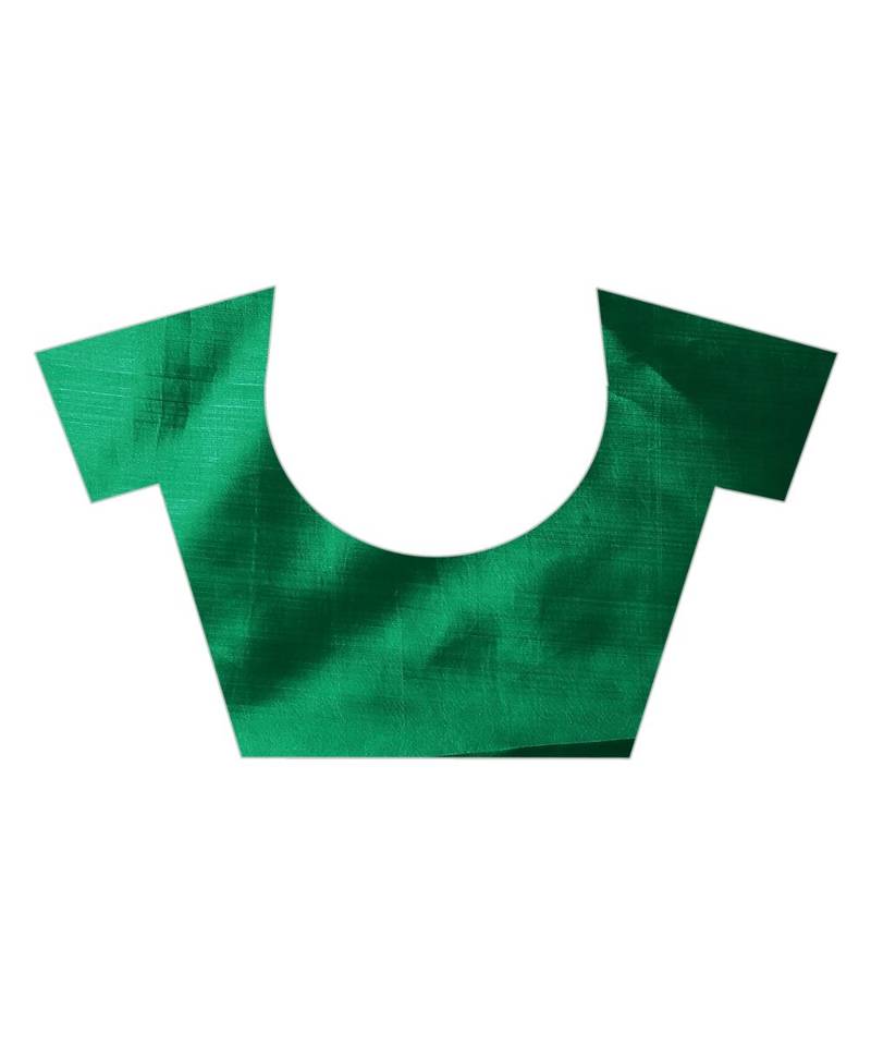 Multicolor Printed Art Silk Saree With Blouse