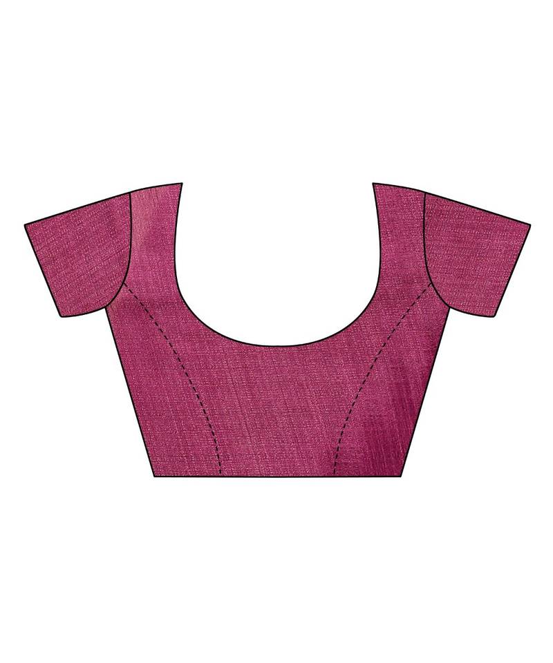 multicolor Printed Art Silk saree with blouse