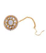 Traditional Rajasthani Rakdi Maang Tikka