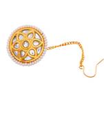 Traditional Rajasthani Rakdi Maang Tikka