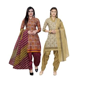 Multicolor printed blended cotton salwar 1