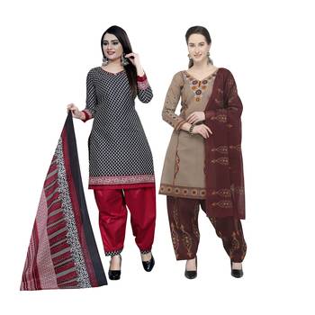 Multicolor Printed Blended Cotton Salwar 1