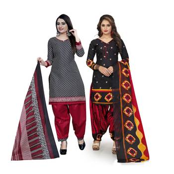 Multicolor Printed Blended Cotton Salwar 1
