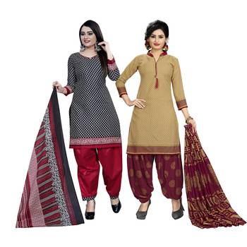 Multicolor Printed Blended Cotton Salwar 1