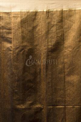 Dijon Yellow Blended Cotton Saree With Woven Pallu 3