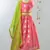 Pink Chanderi Brocade Lehenga Choli For Girls