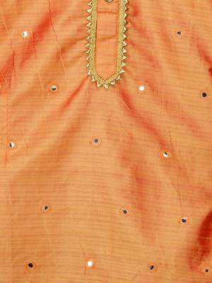 Mirror Work Kurta Dhoti Pants 2