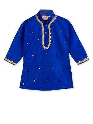 Mirror Work Kurta Dhoti Pants 2