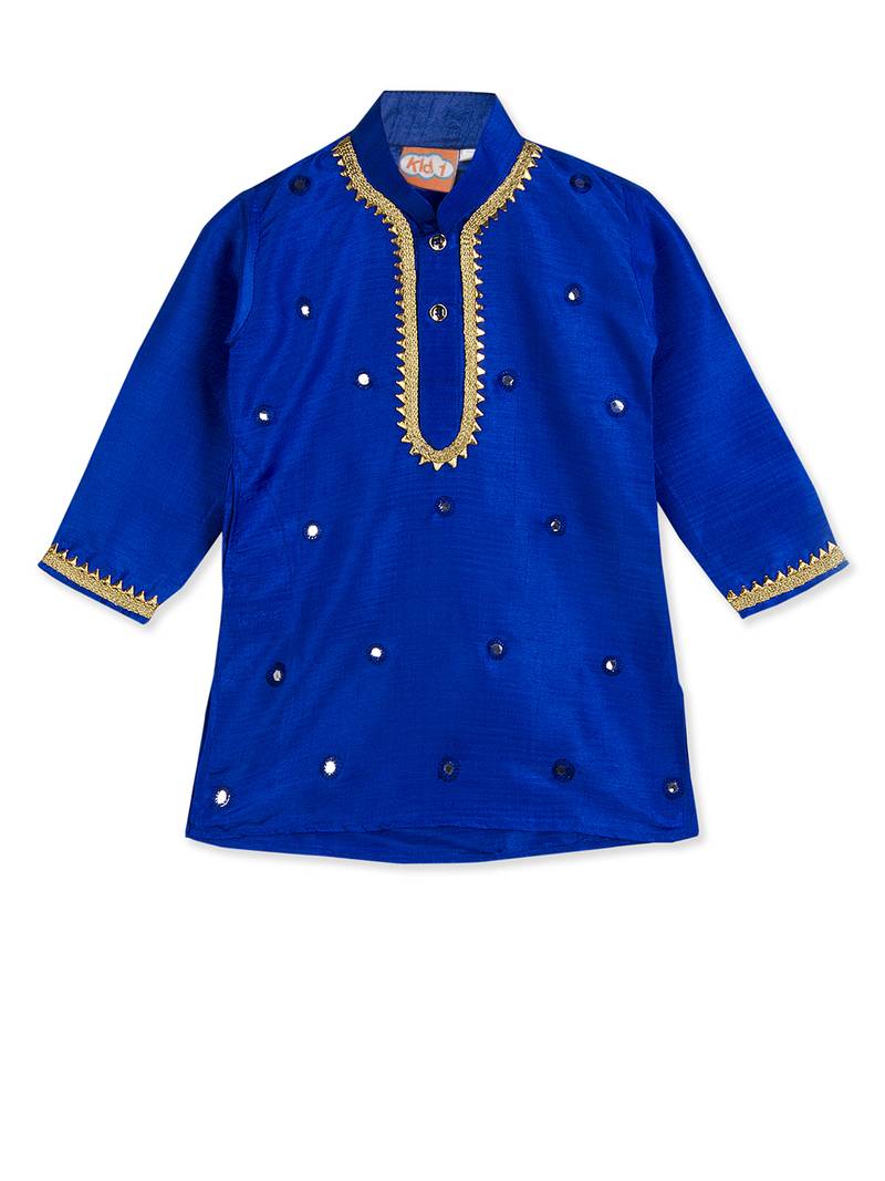 Mirror Work Kurta Dhoti Pants